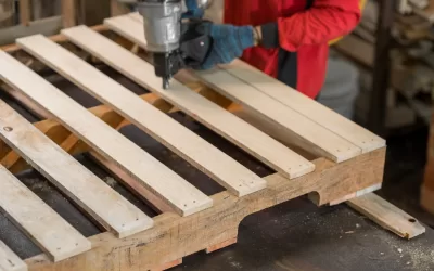 Custom-sized heavy-duty pallet manufactured by Benwoods wooden pallet manufacturer Malaysia