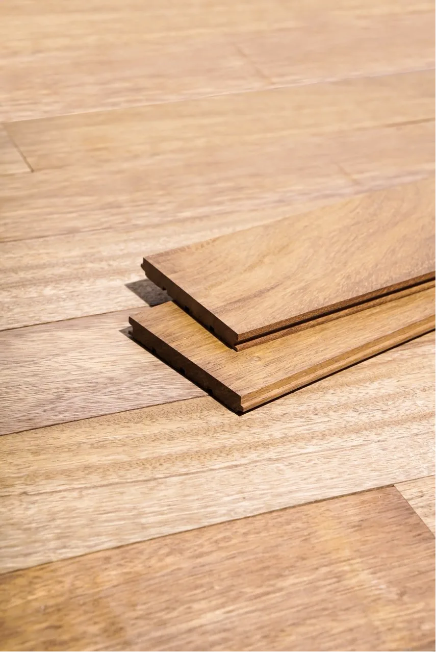 Hardwood flooring Malaysia with natural timber finish